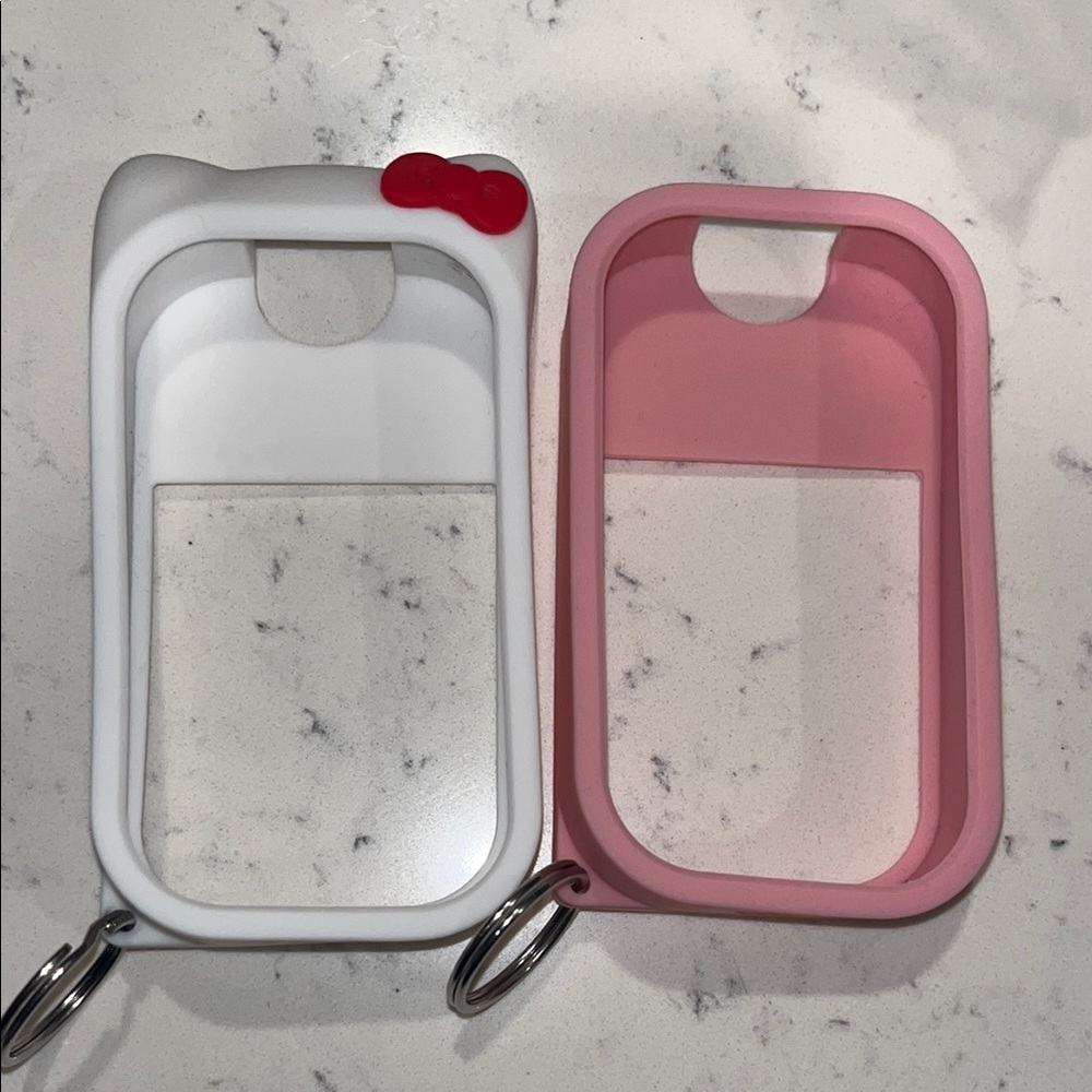 Hello Kitty white and pink touchland Cases